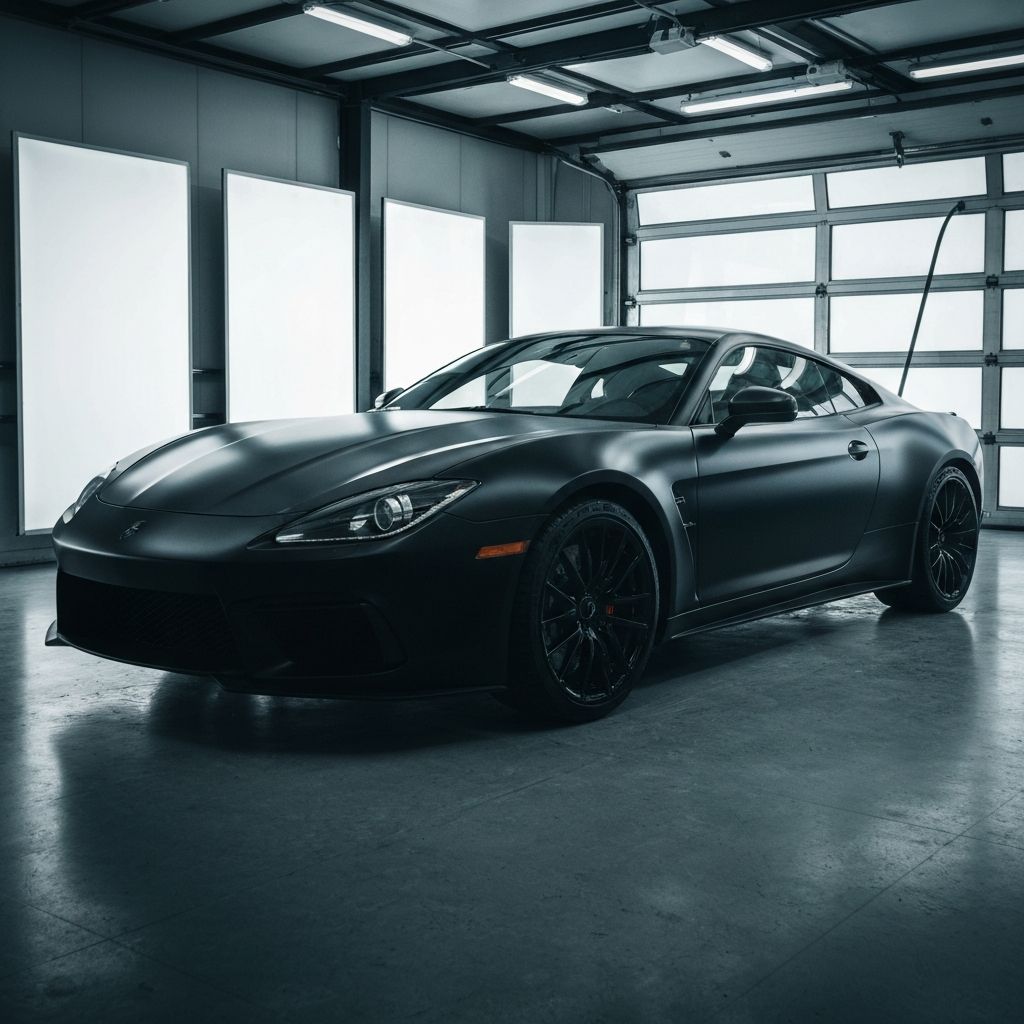 Professional vehicle wrap installation